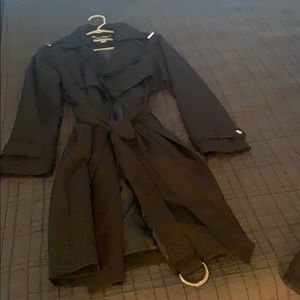 Michael Kors Black Trench Coat